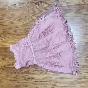 Biscotti baby Sz 24M Baby Pink Party Gown